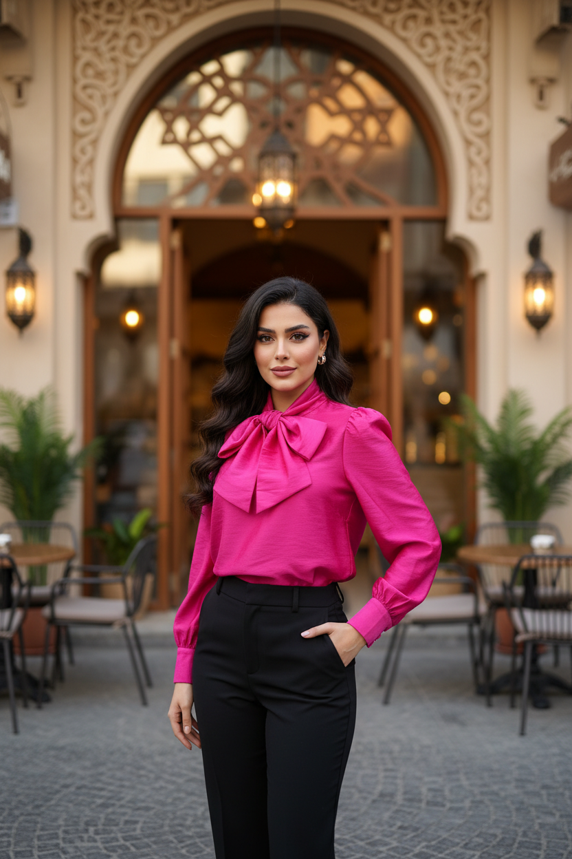 Fuchsia shirt