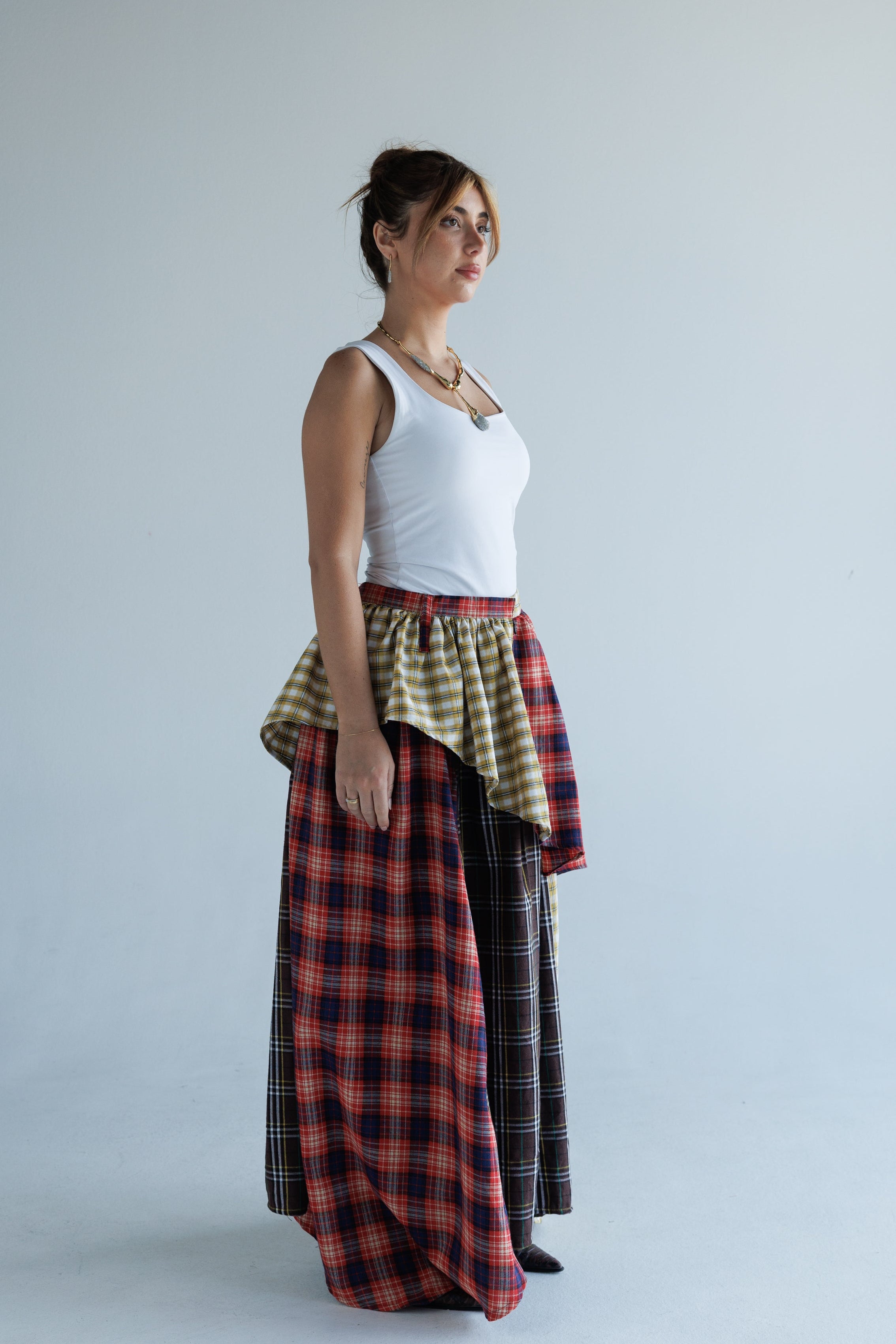 Plaid skirt