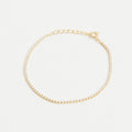 gold tennis bracelet