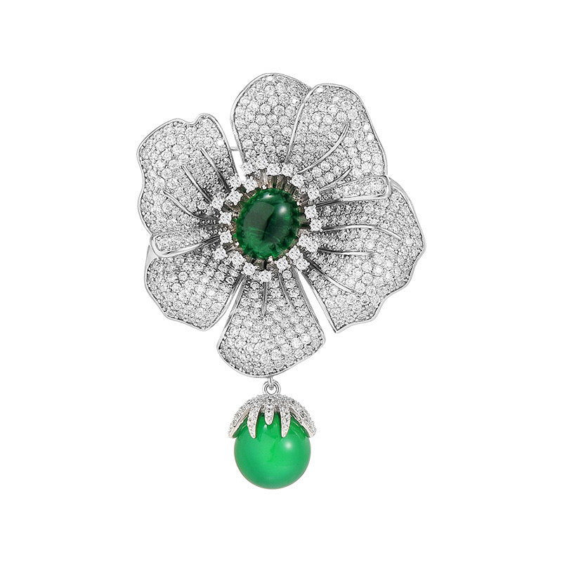 flower brooch