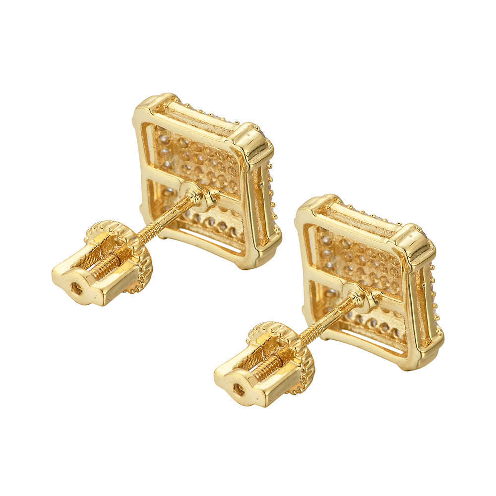 square earrings