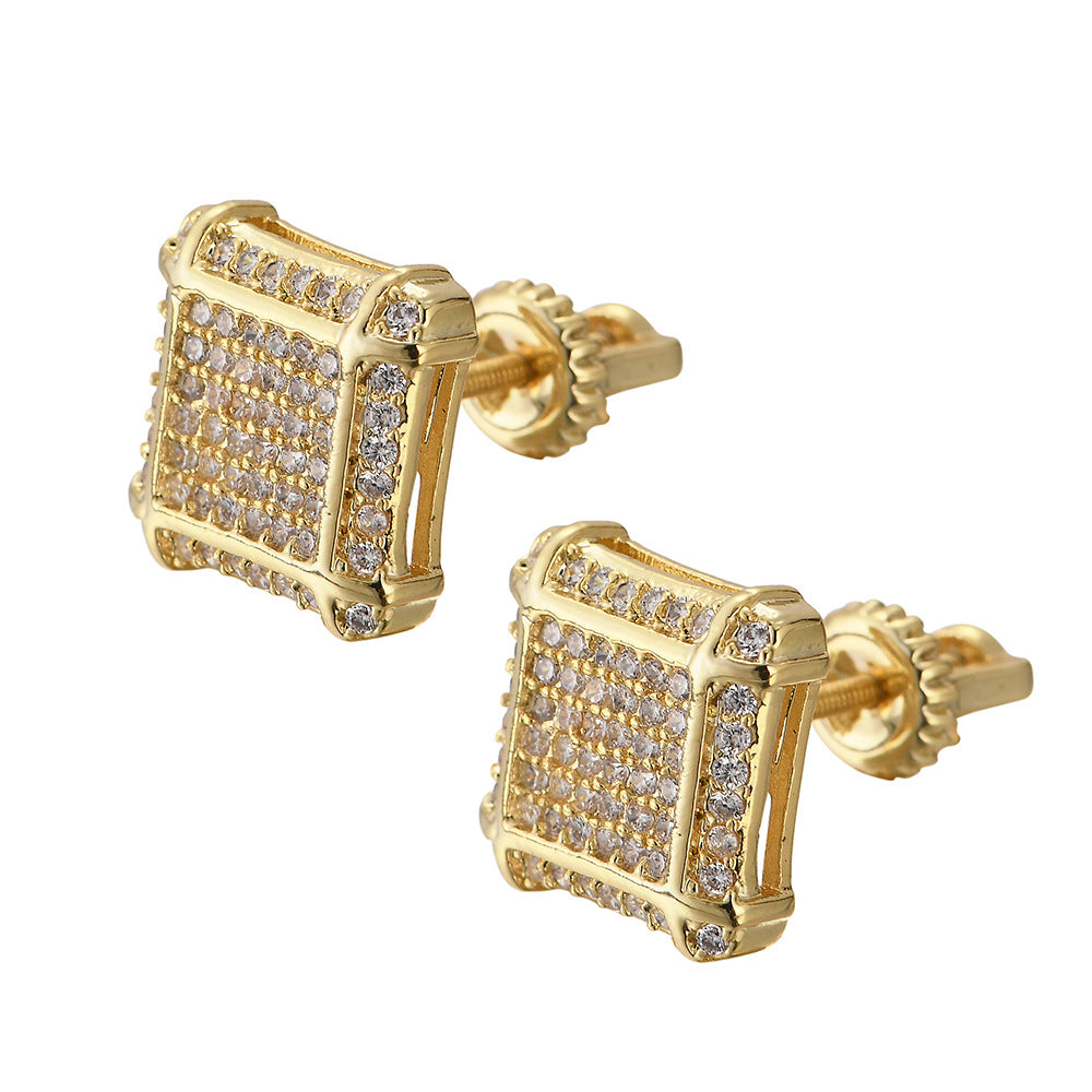 square earrings