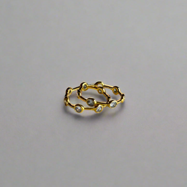 thread stones ring